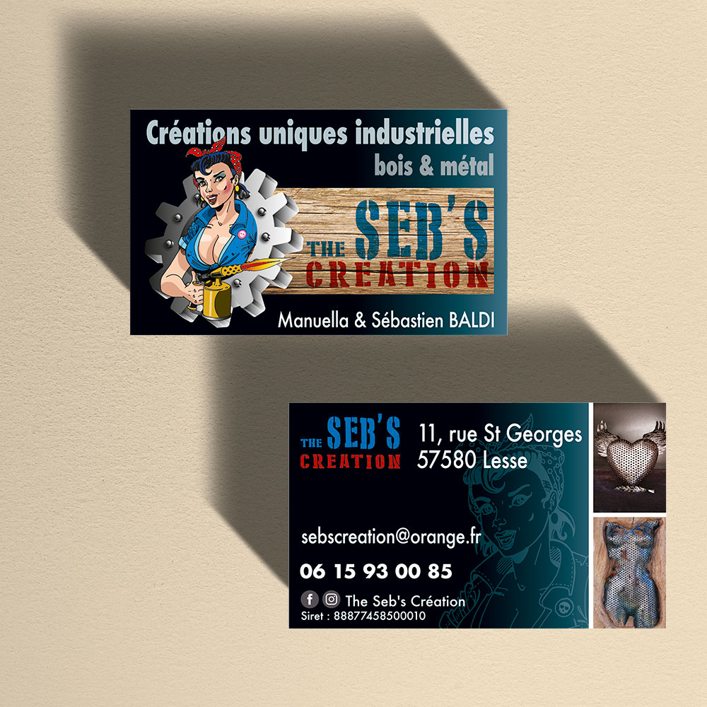 mockup seb creation cartes de visite joel doudoux graphiste illustrateur Montauban toulouse occitanie midi pyrenee